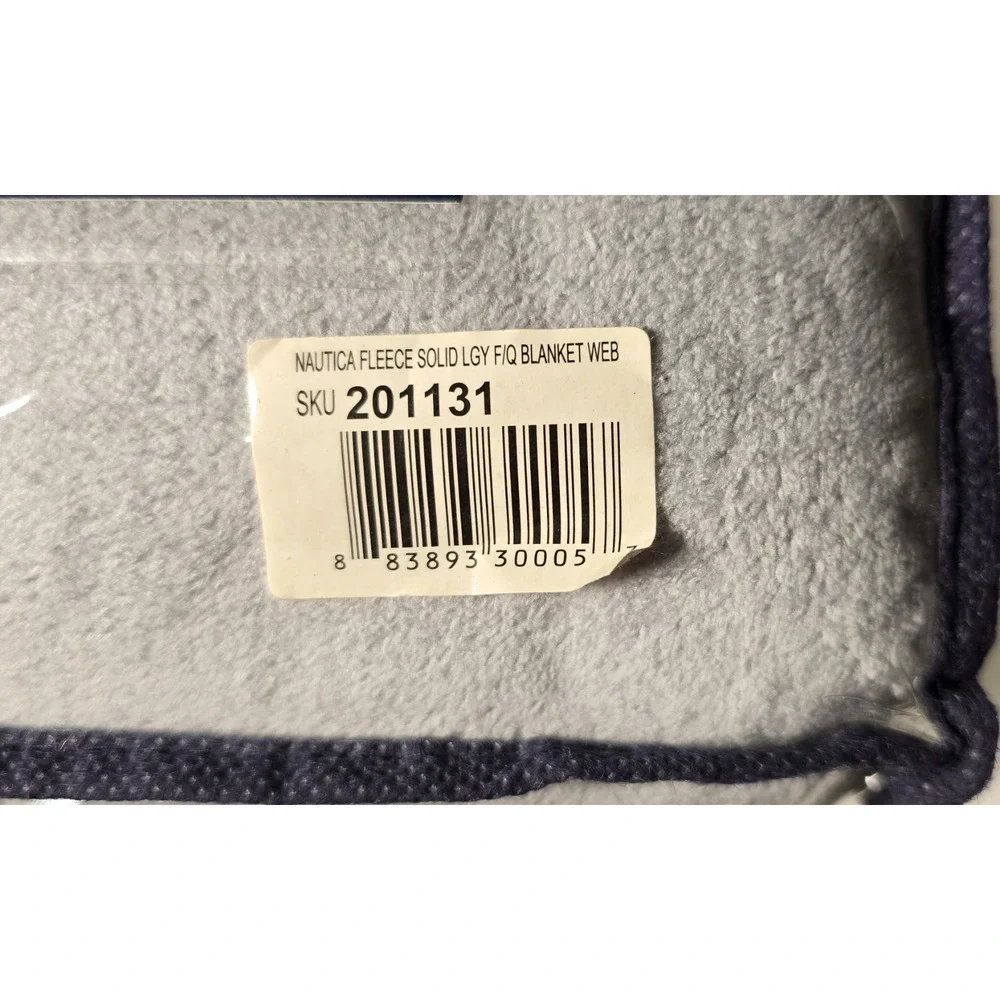 Nautica plush fleece